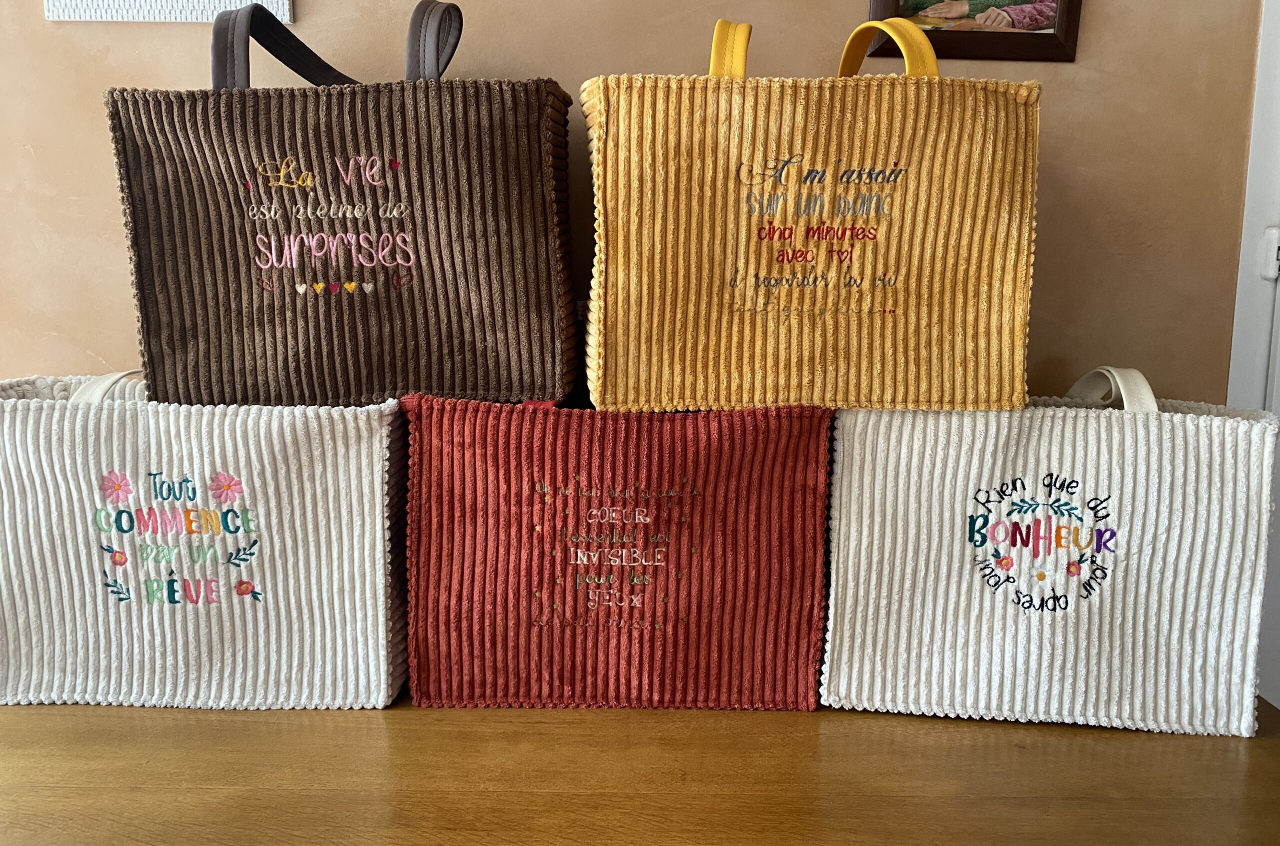Sac CABAS BRODÉ